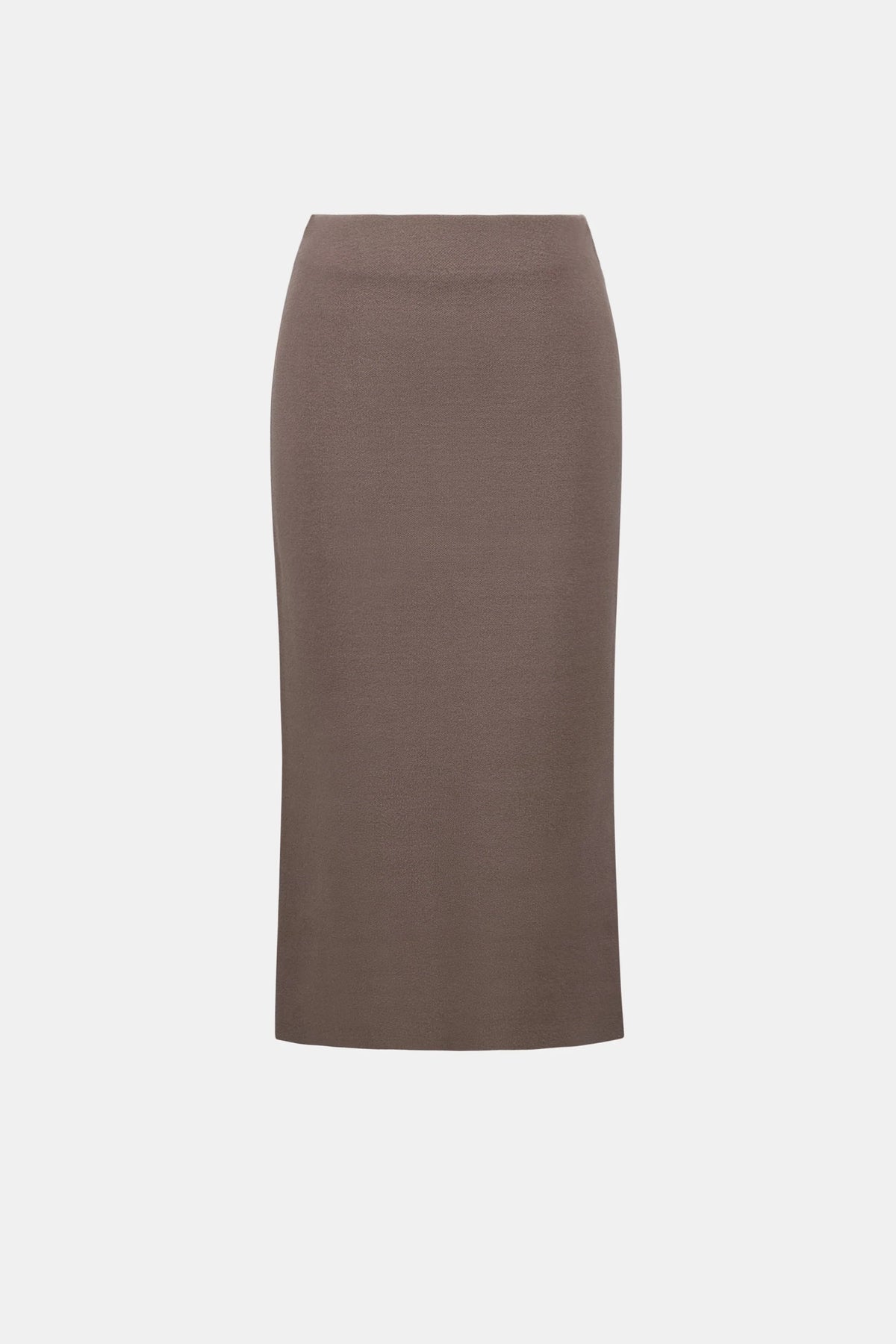 Joseph Ribkoff Sweater Knit Midi Skirt in Mink, style 243967F26