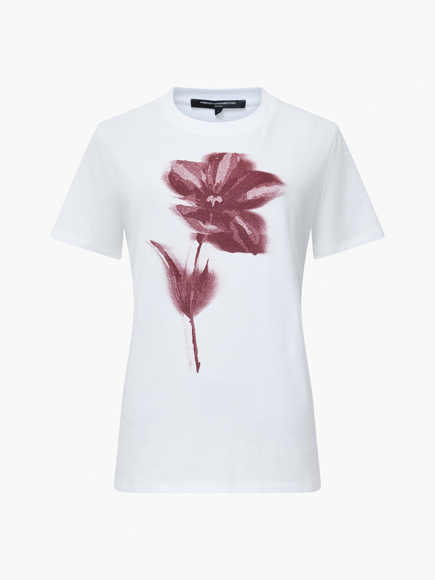 French Connection Blurred Floral Tee
