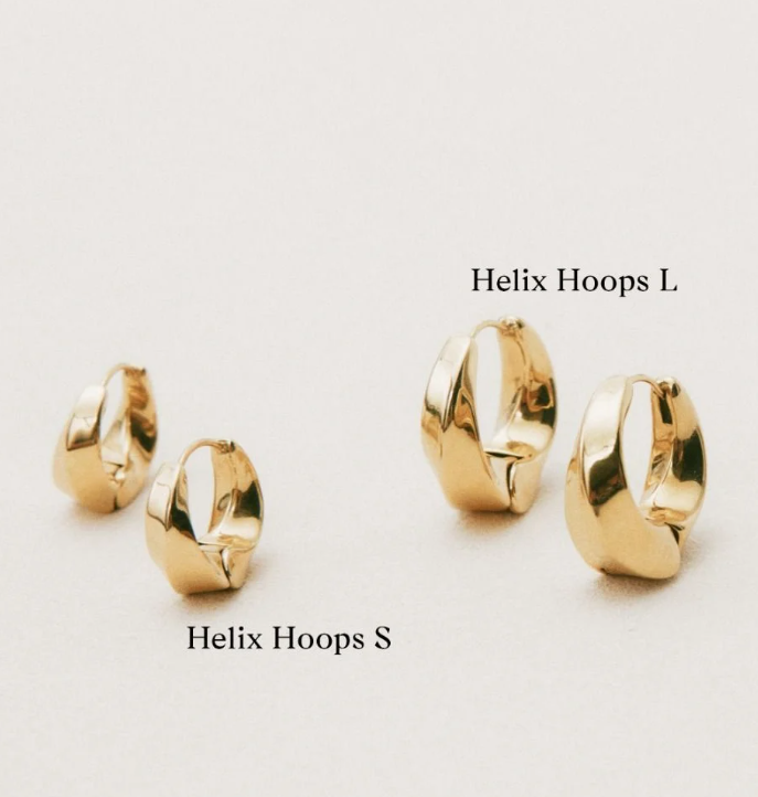 Edblad Small Helix Hoops