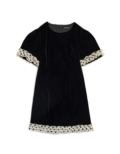Sister Jane City Velvet Mini Dress