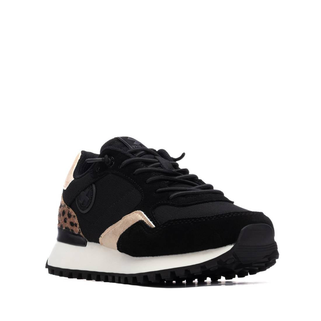 XTI Sports Trainer with Leopard Heel