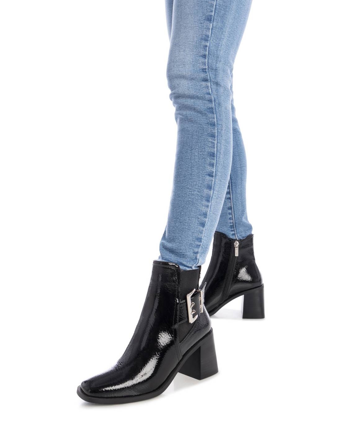 XTi Patent Ankle Boot