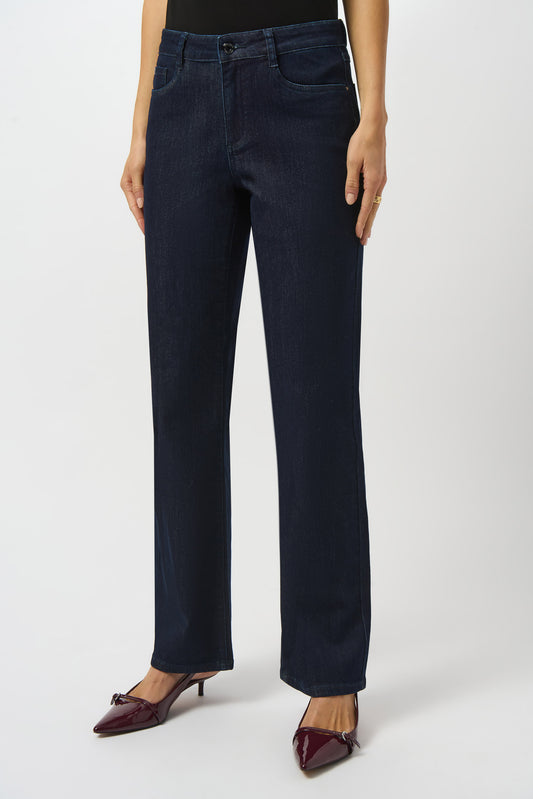 Joseph Ribkoff Straight Leg Jeans with Kick Flare