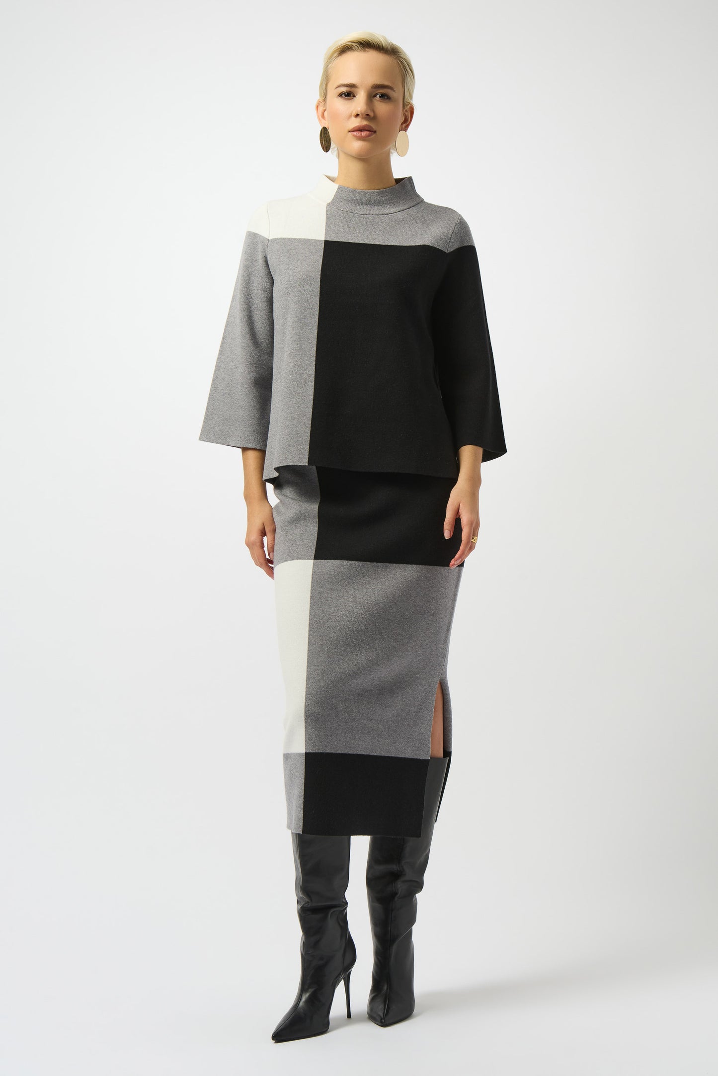 Joseph Ribkoff Colourblock Knit