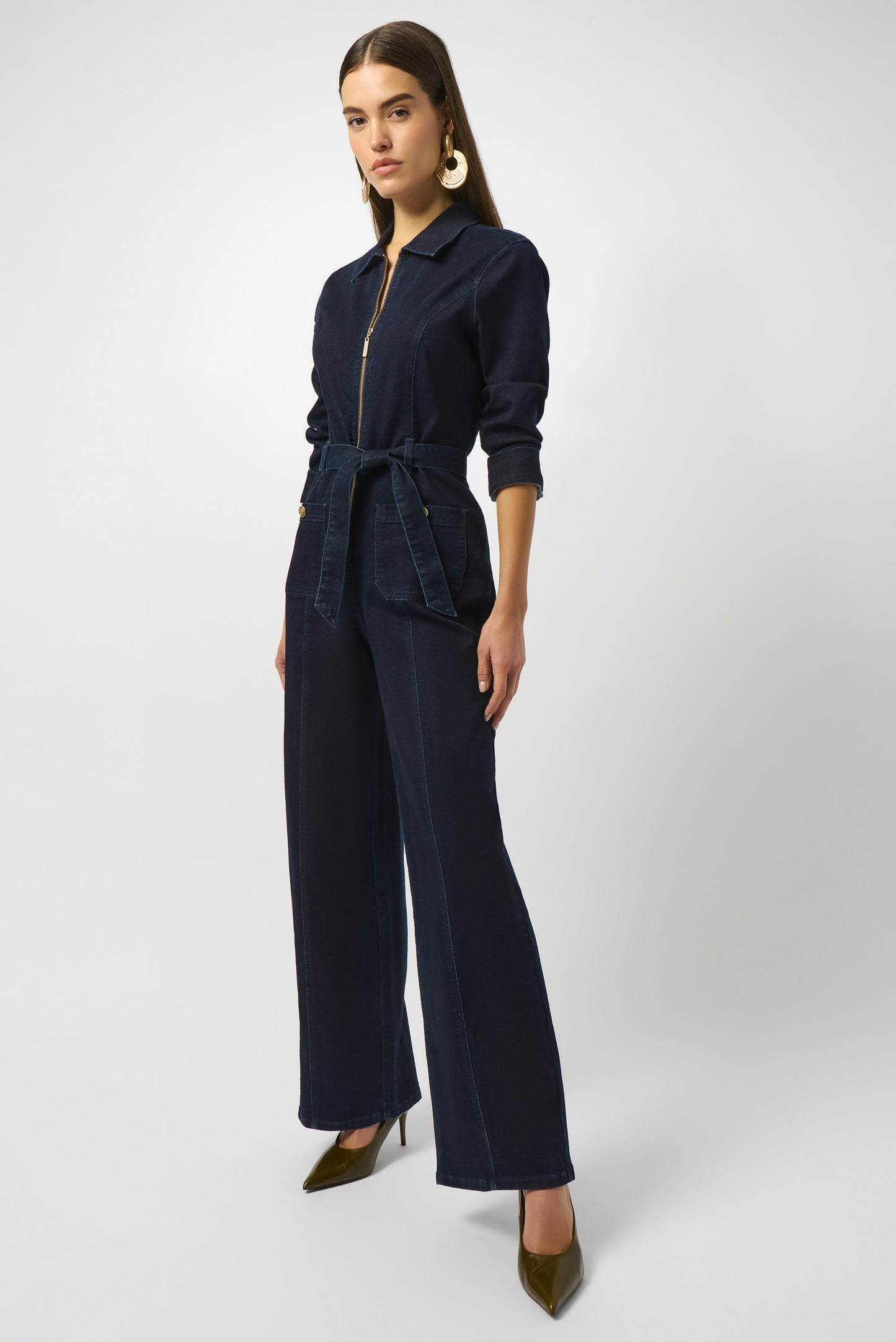 Joseph Ribkoff Denim Jumpsuit