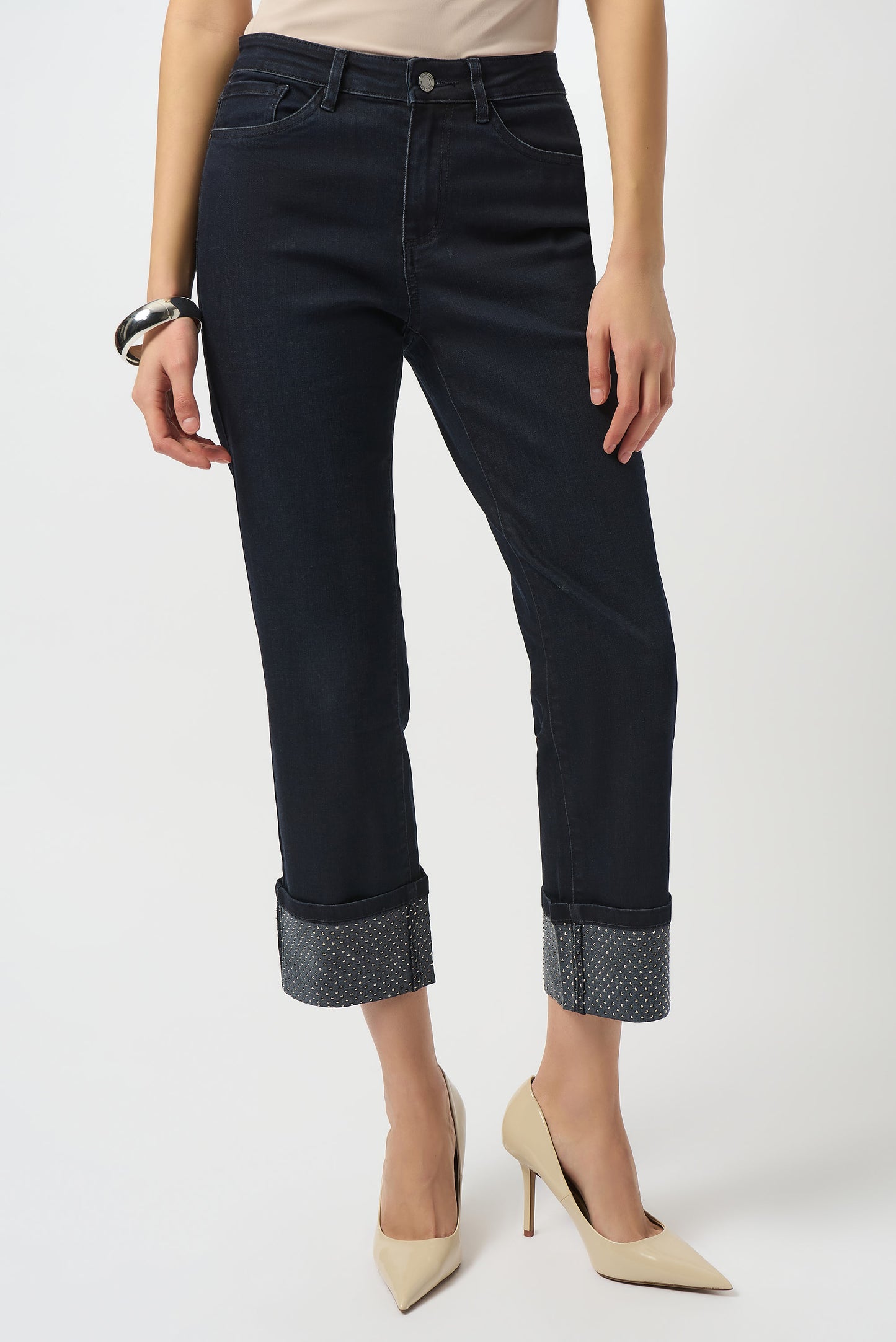 Joseph Ribkoff Roll-Up Jeans