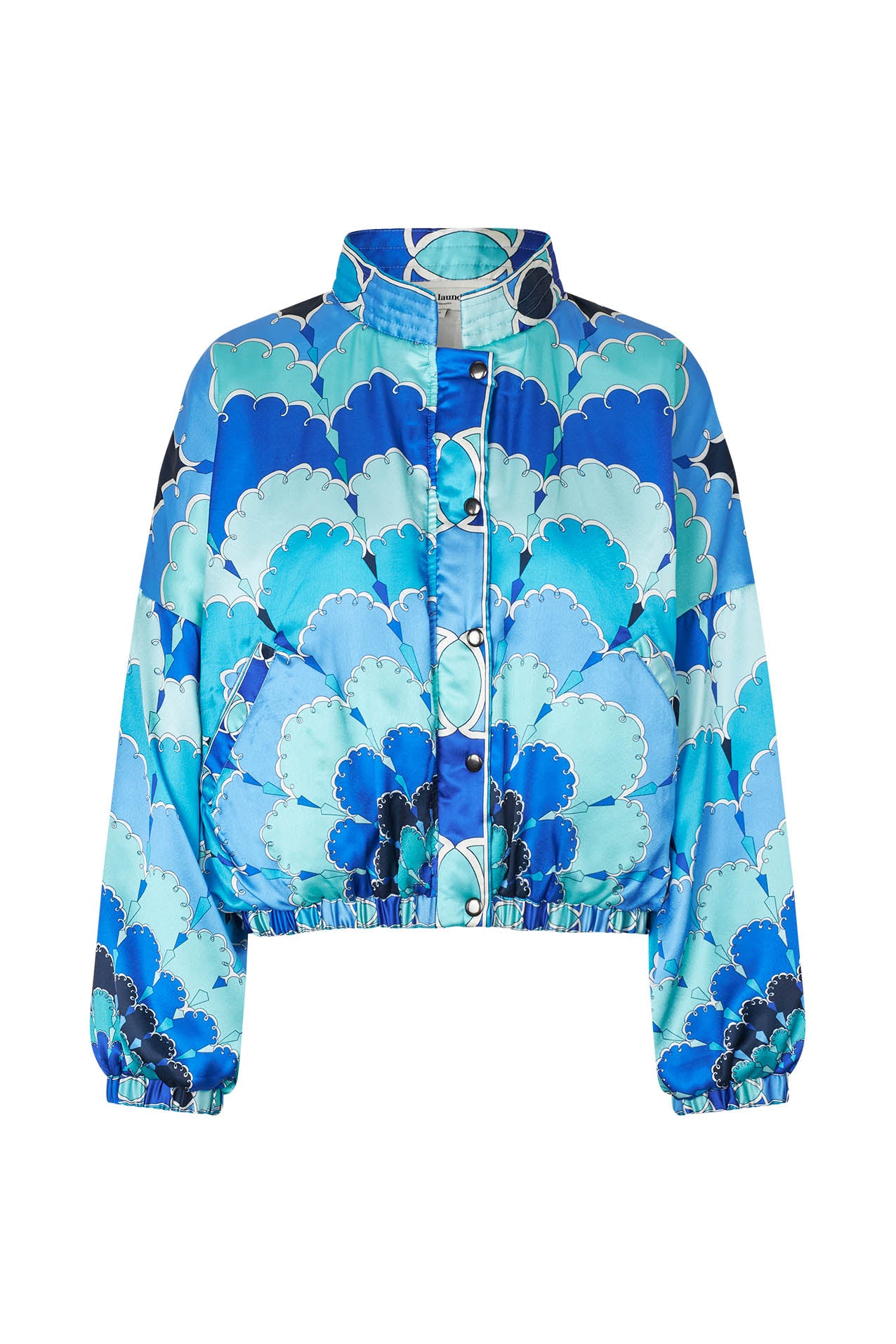 Lollys Laundry Blue Print Jacket