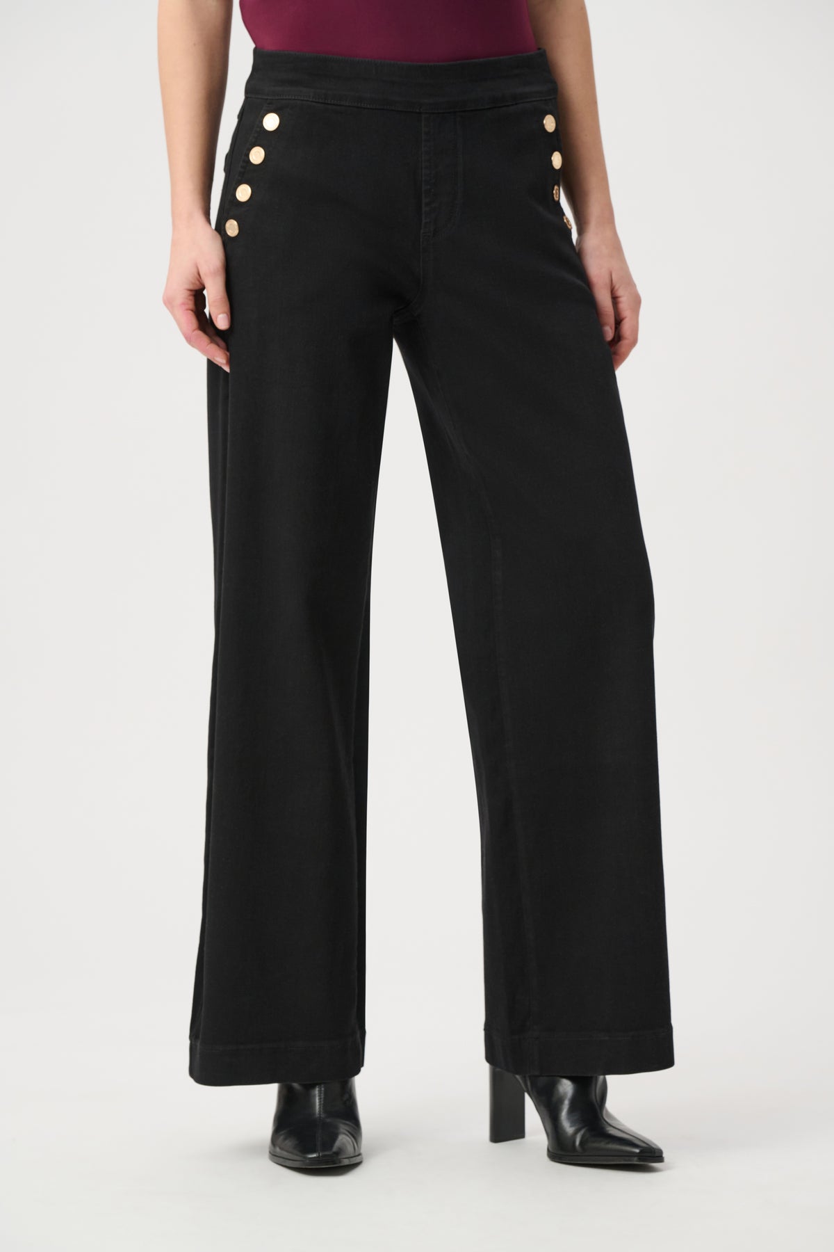 Joseph Ribkoff 254919W26 Black jeans