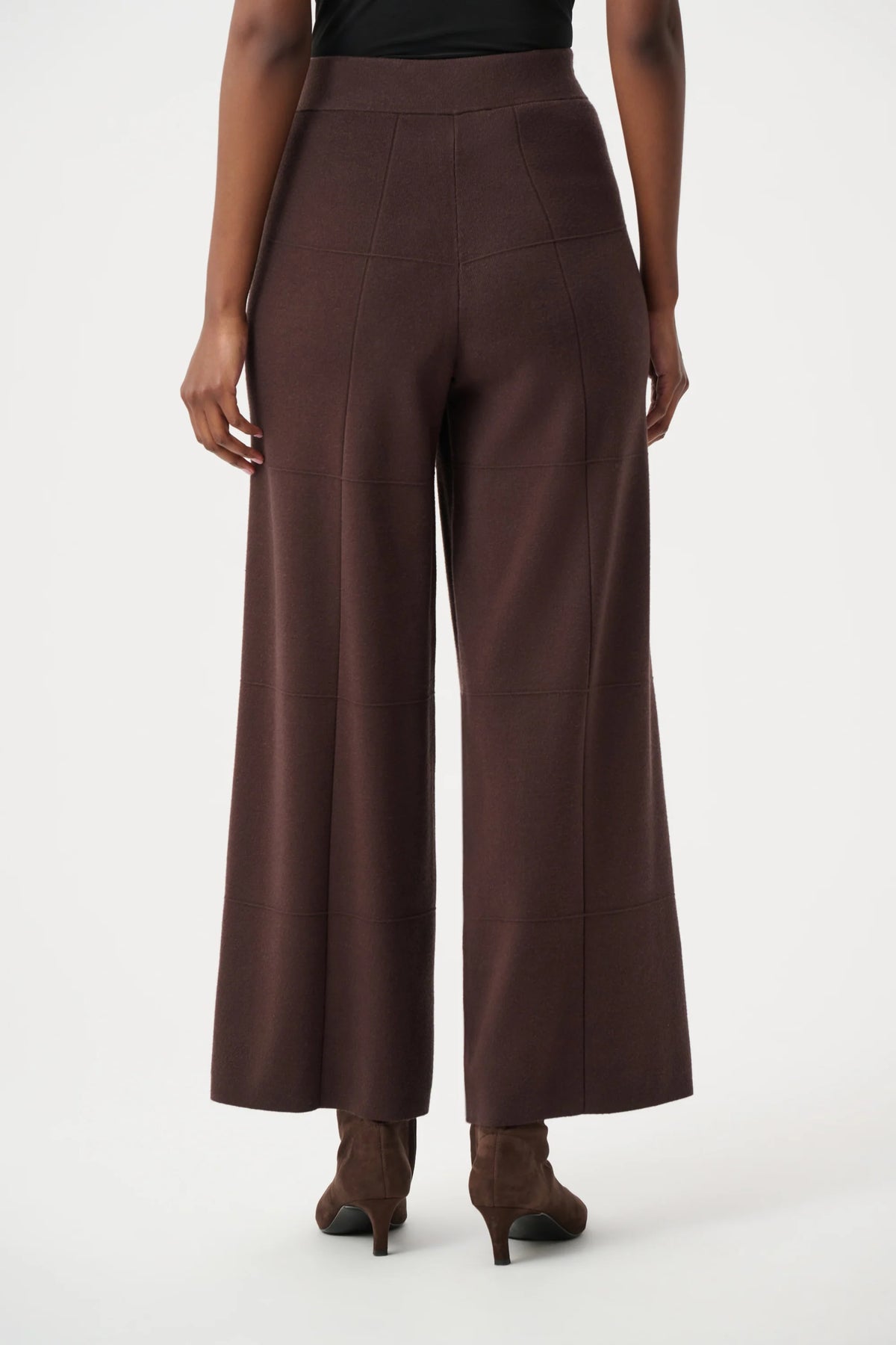 Joseph Ribkoff Joseph Ribkoff Mocha Pull-On Pants in Mocha, style 261982F26 back view