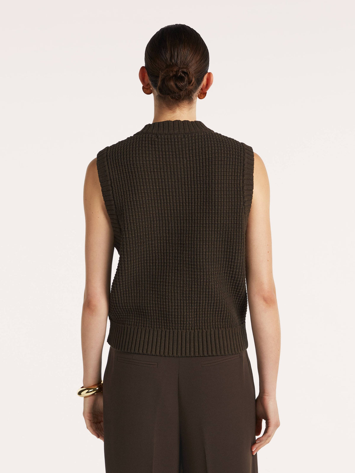 Beaumont Bettine sleeveless knit back view