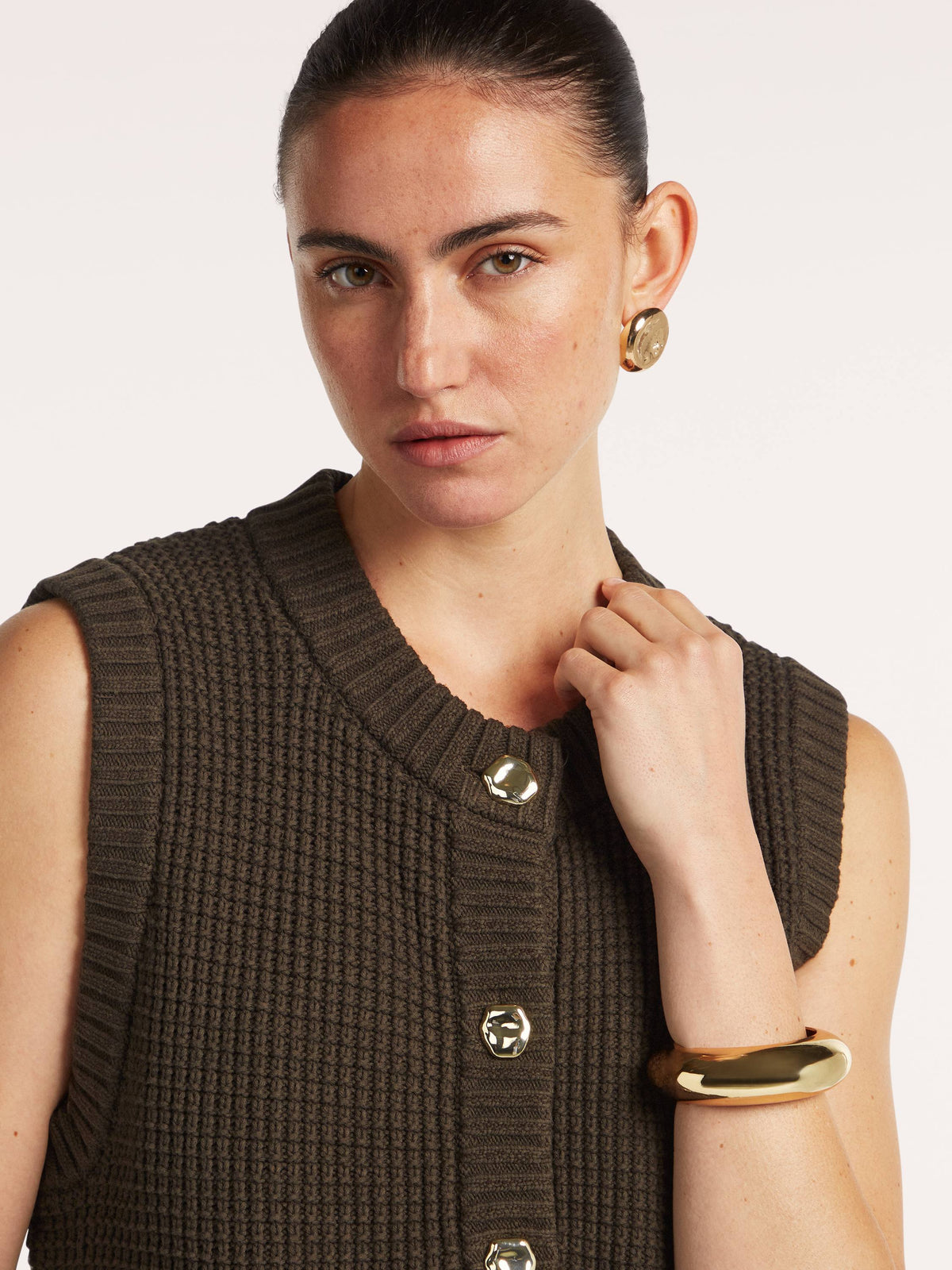 Beaumont Bettine organic cotton gilet