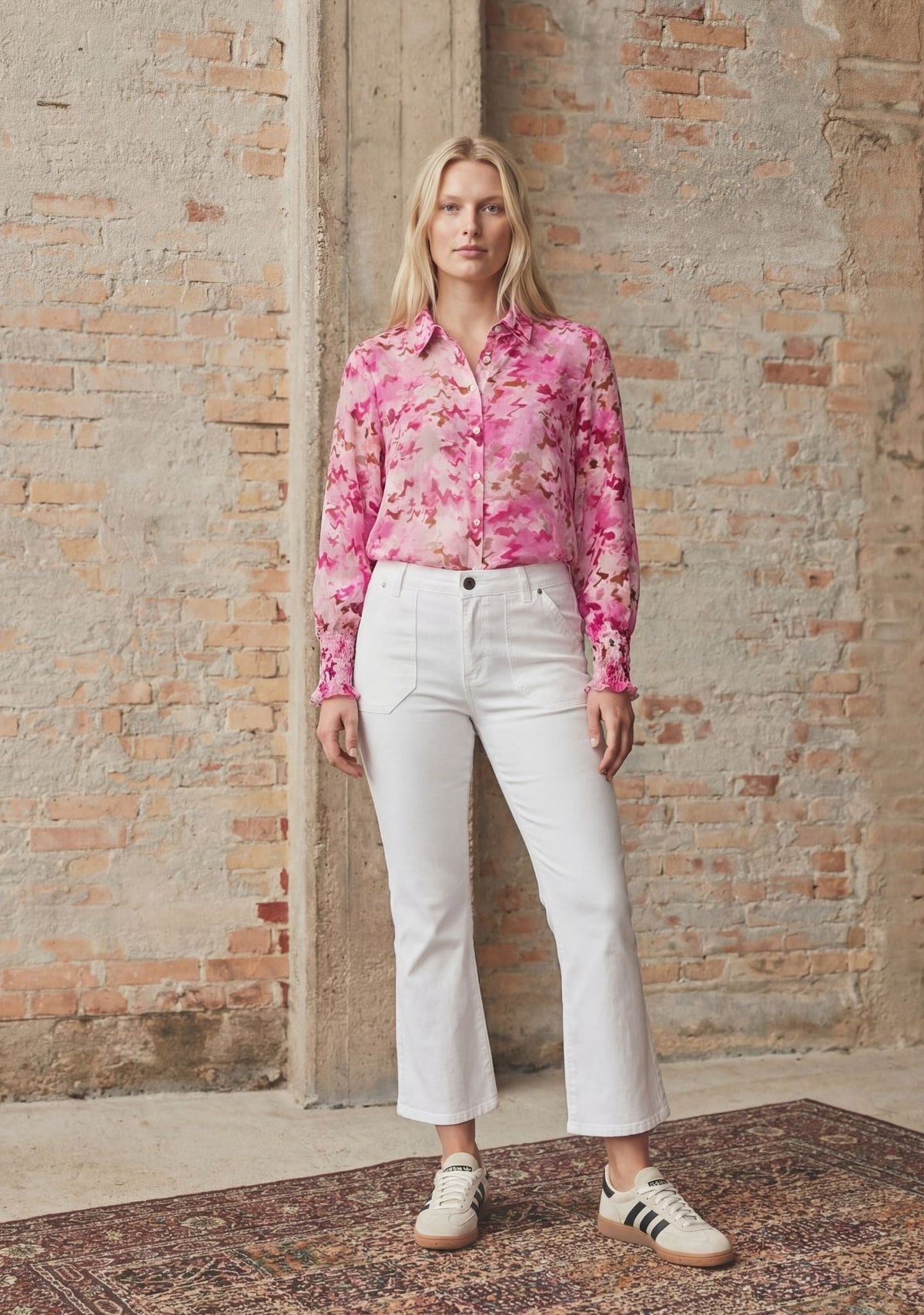57607 como twill flare pant ss26