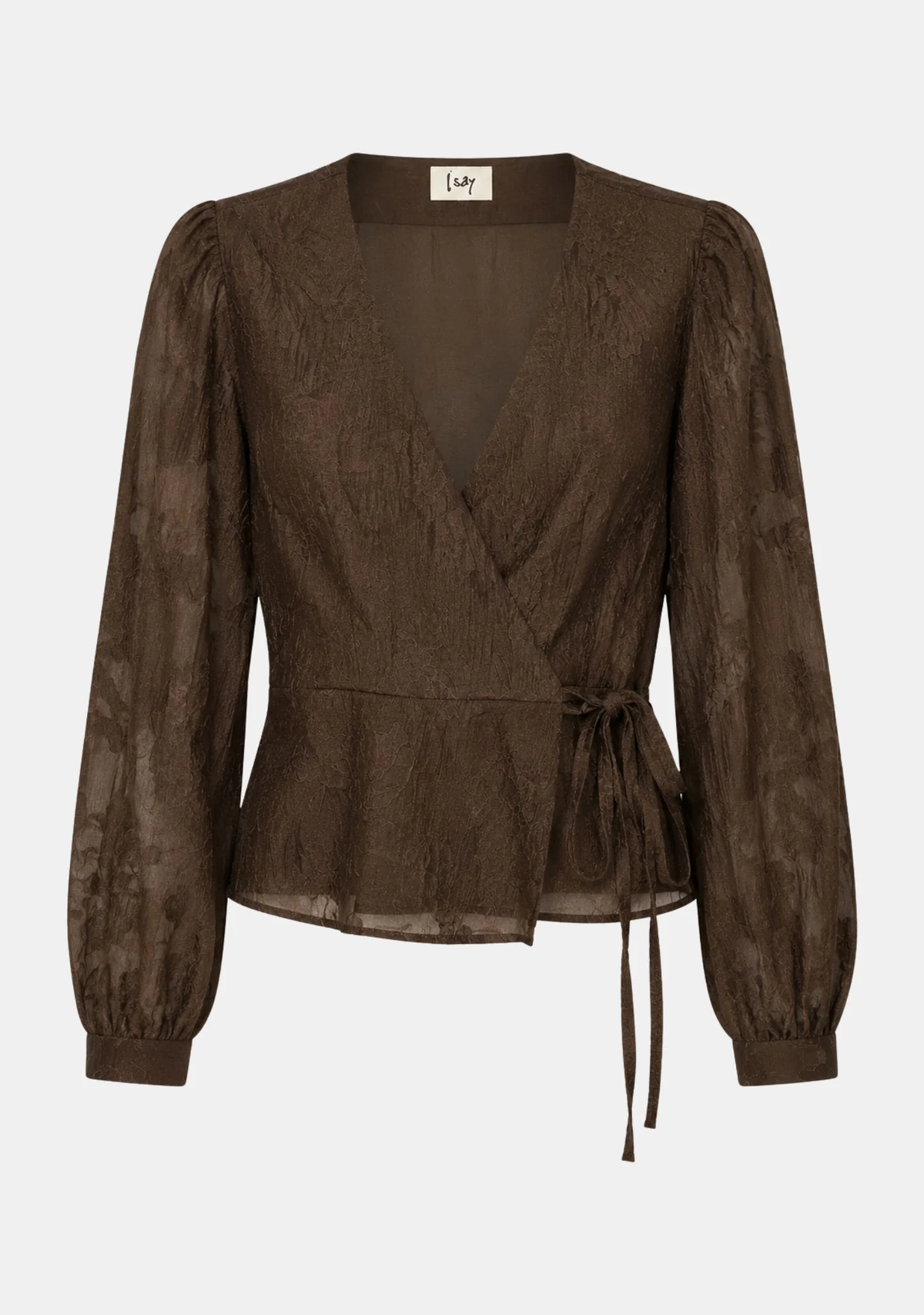 Ova Wrap Blouse