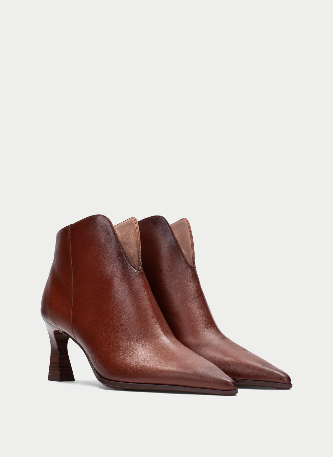 Hispanitas Paris tan leather ankle boot