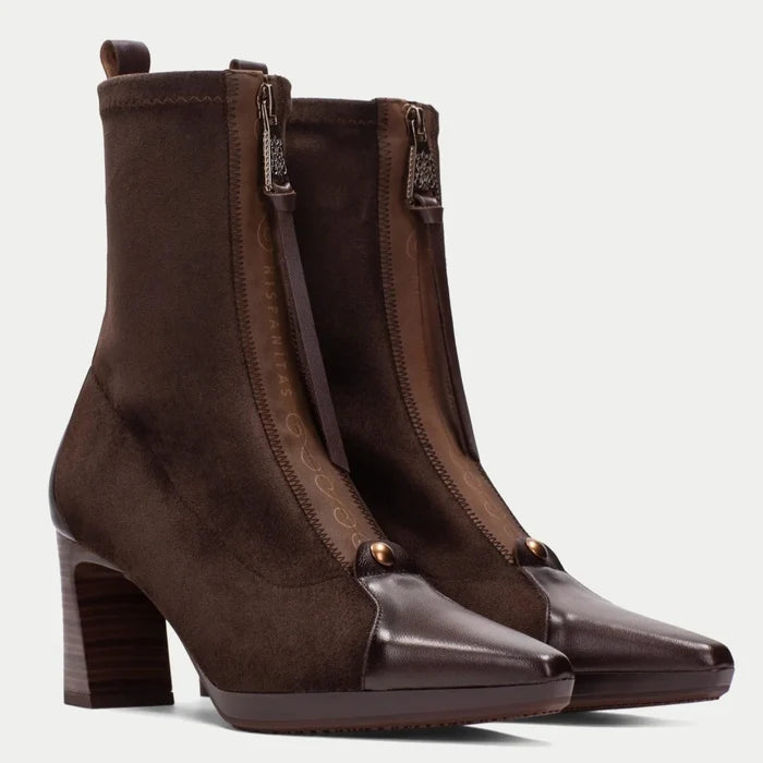 Hispanitas HI265227 Chocolate ankle boot