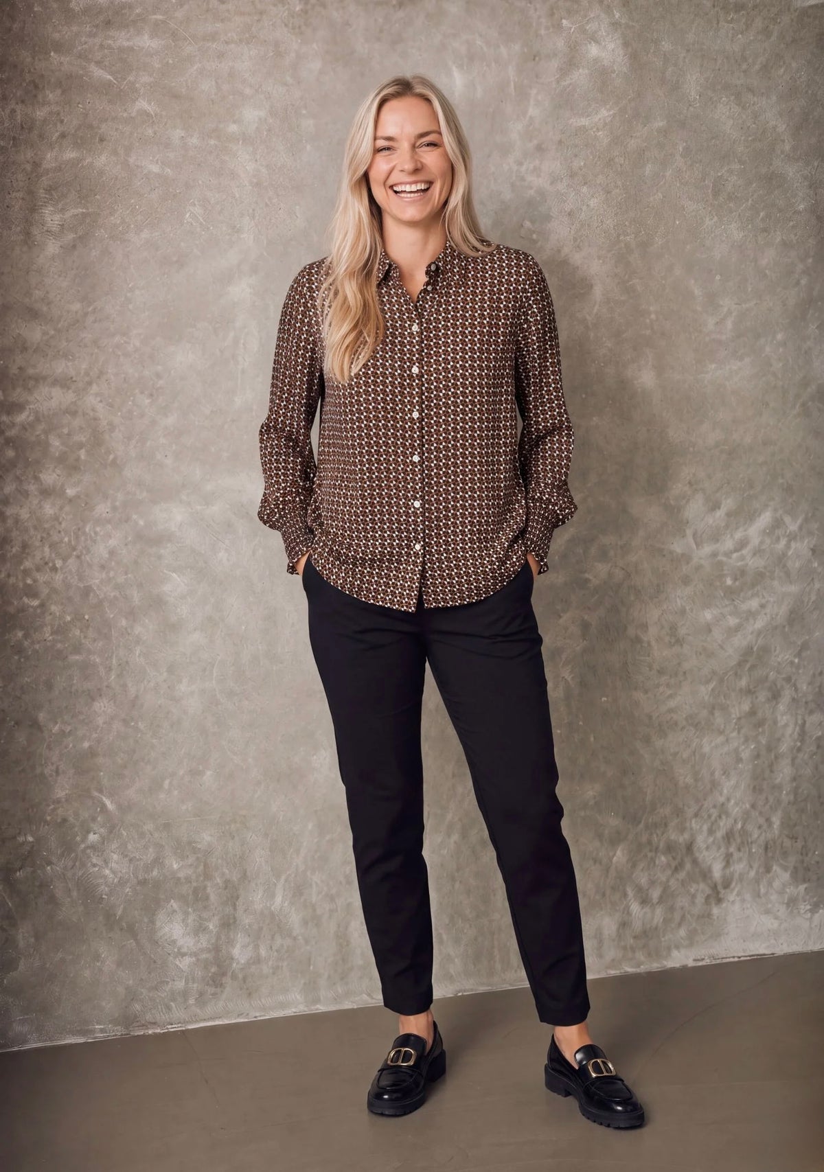 Melba Printed Blouse