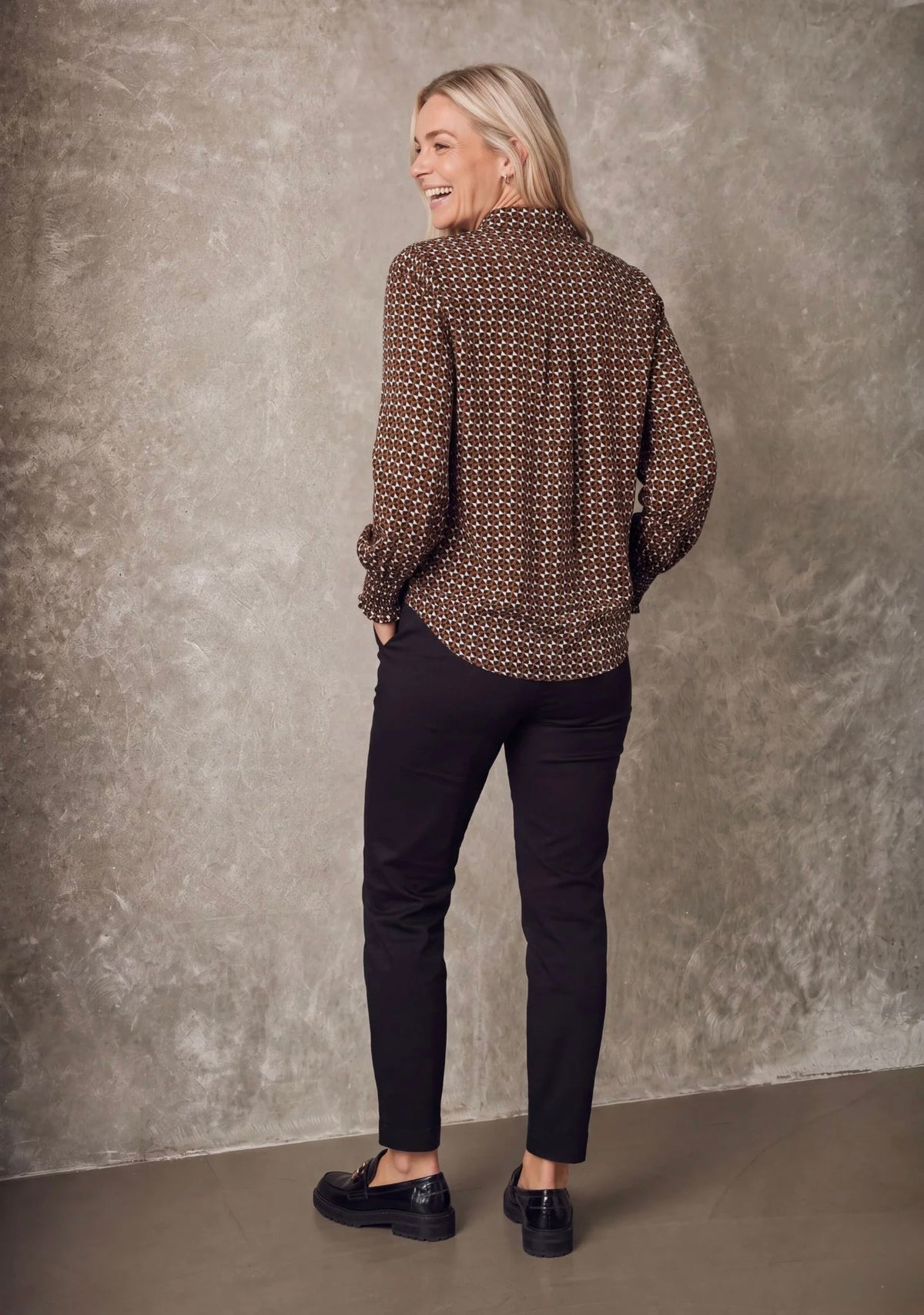 Melba Printed Blouse