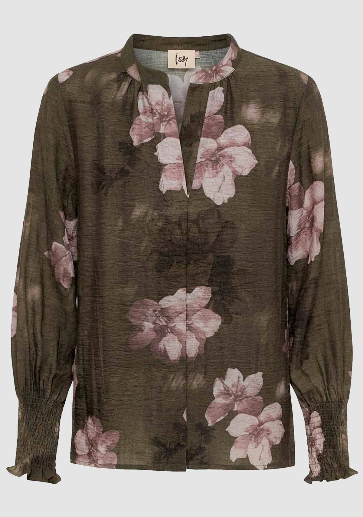 I SAY Ane Khaki Flowerdream product-only image front 