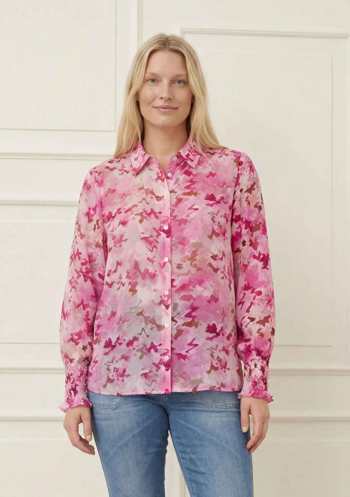 I SAY Vibse Shirt in Pinky front view