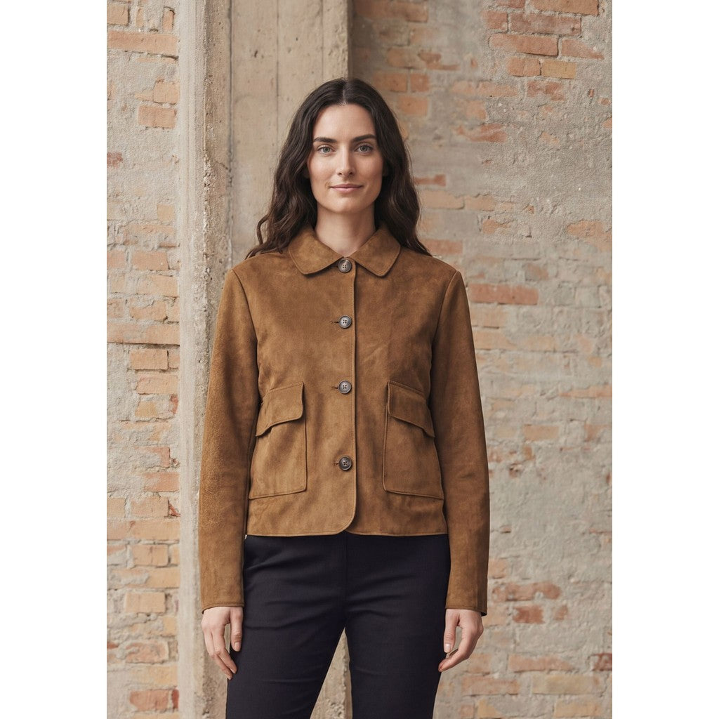 I SAY Kaja suede effect jacket