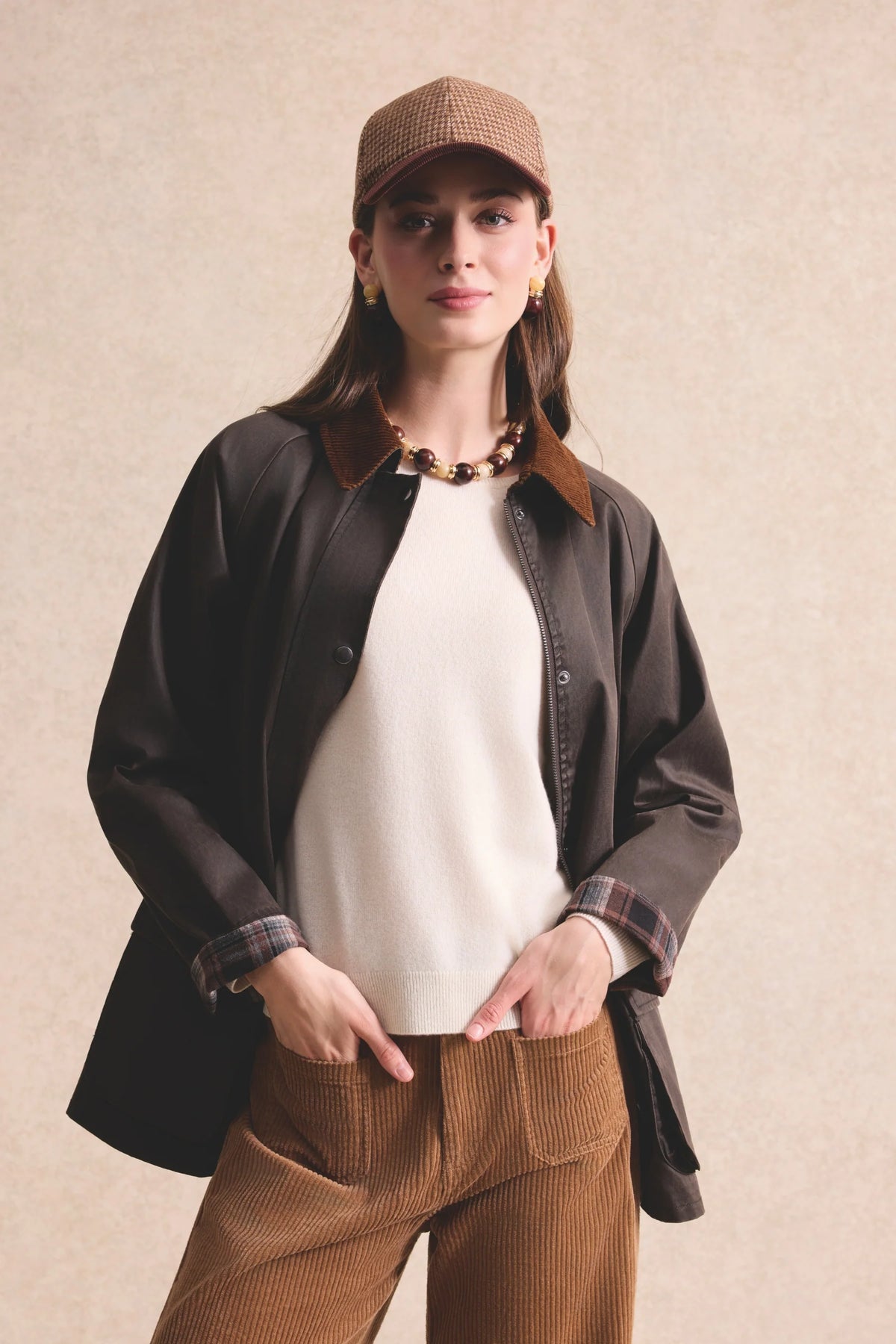 Leo & Ugo KH035 Brown jacket