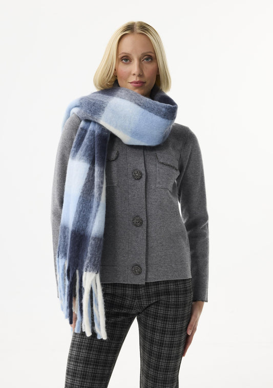 Leo & Ugo Check Scarf