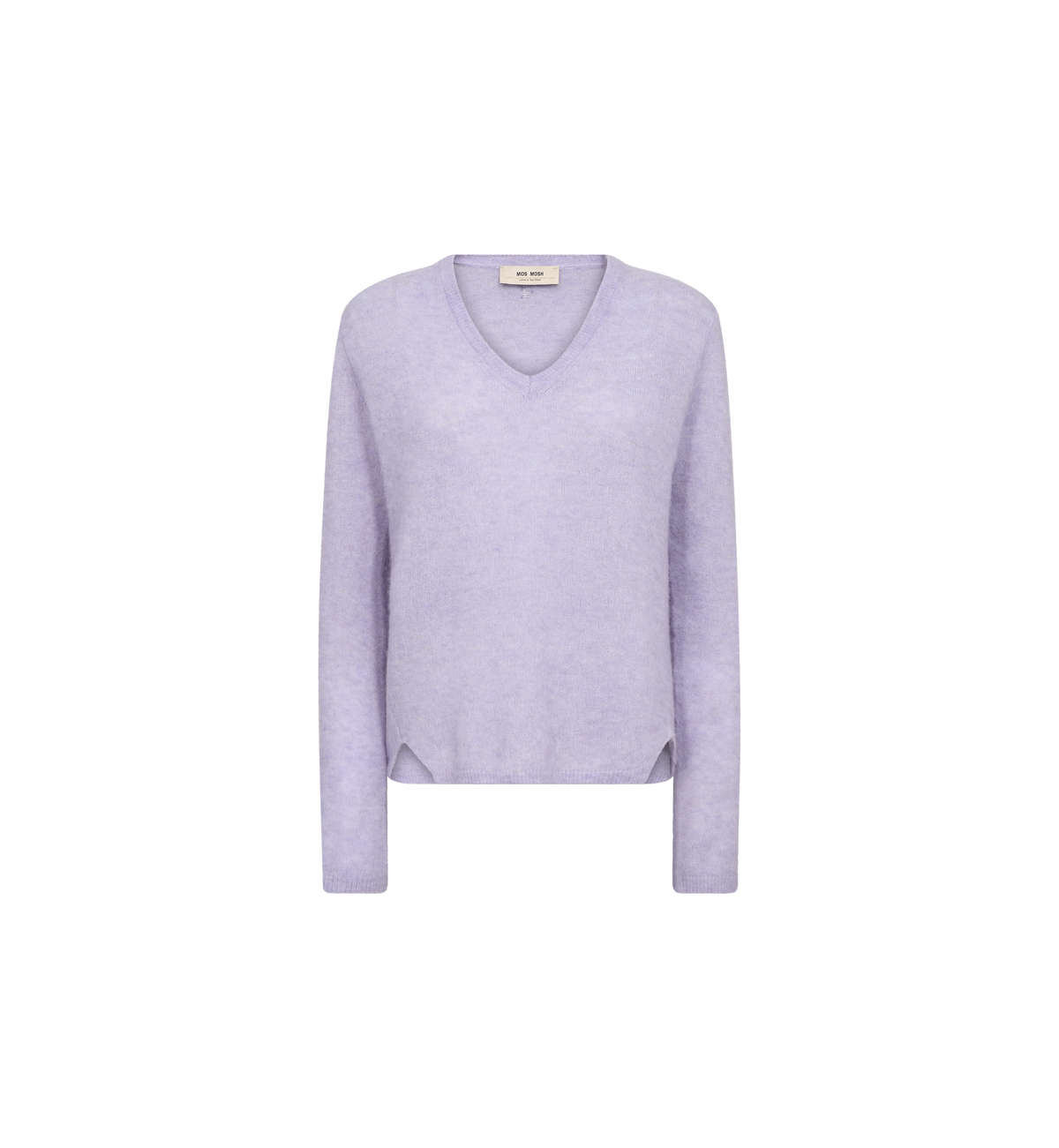 Front view of Mos Mosh Mape Sophia Violet Tulip knit