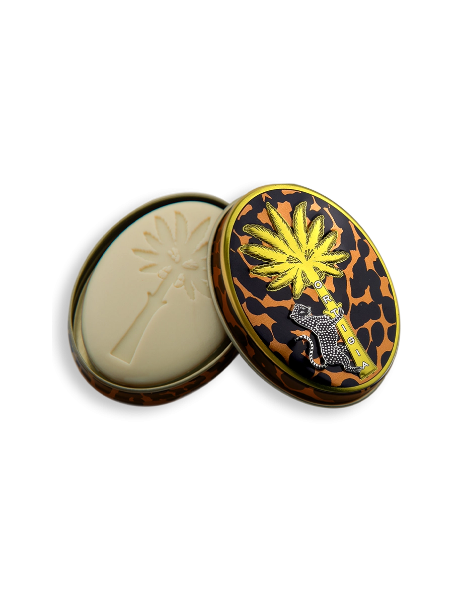 Ambra Nera Soap In Tin