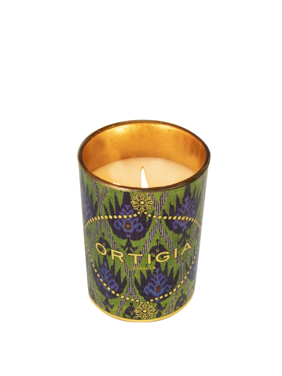 Bergamotto Decorated Candle