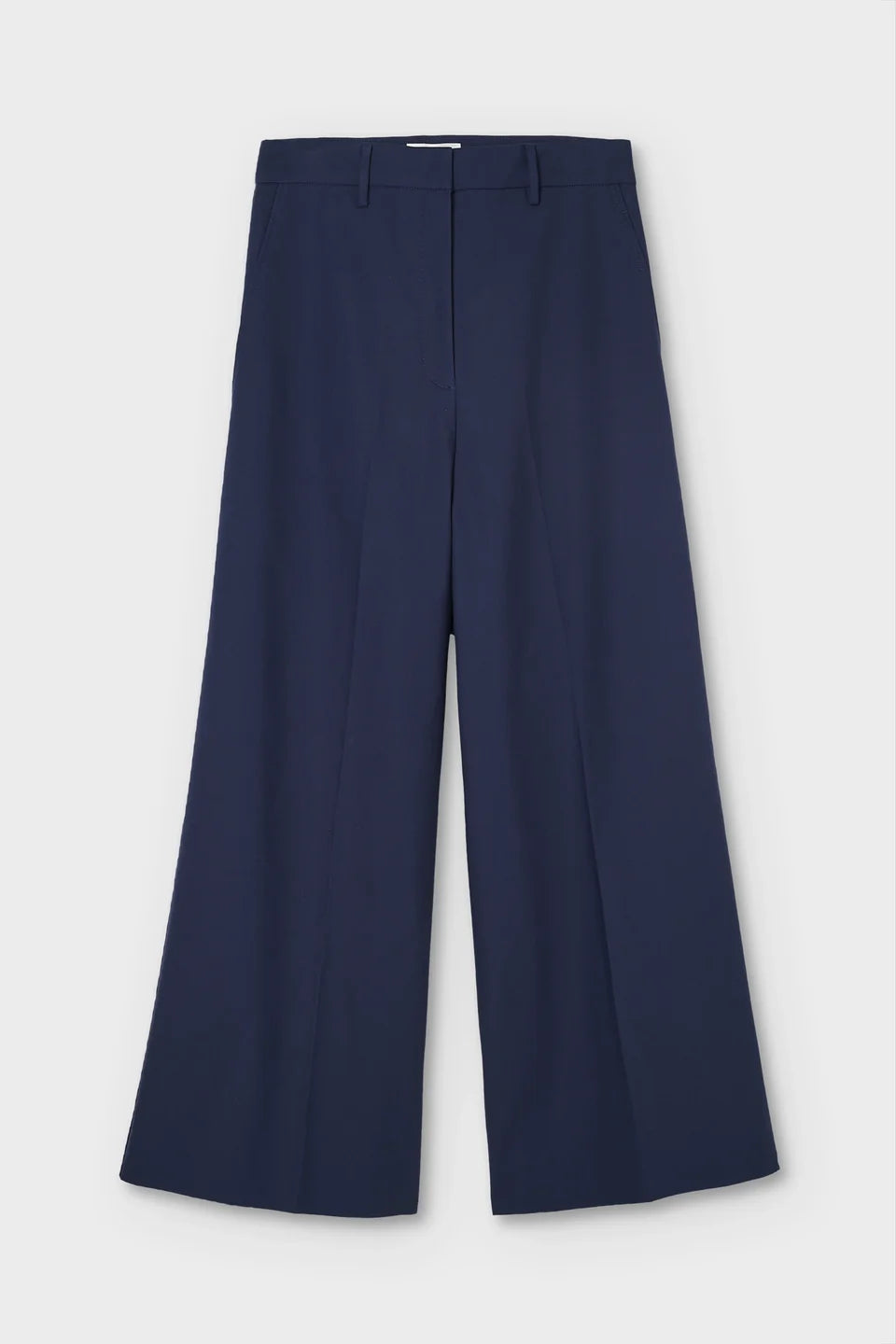 Wide leg trosuers with a Slight Flare