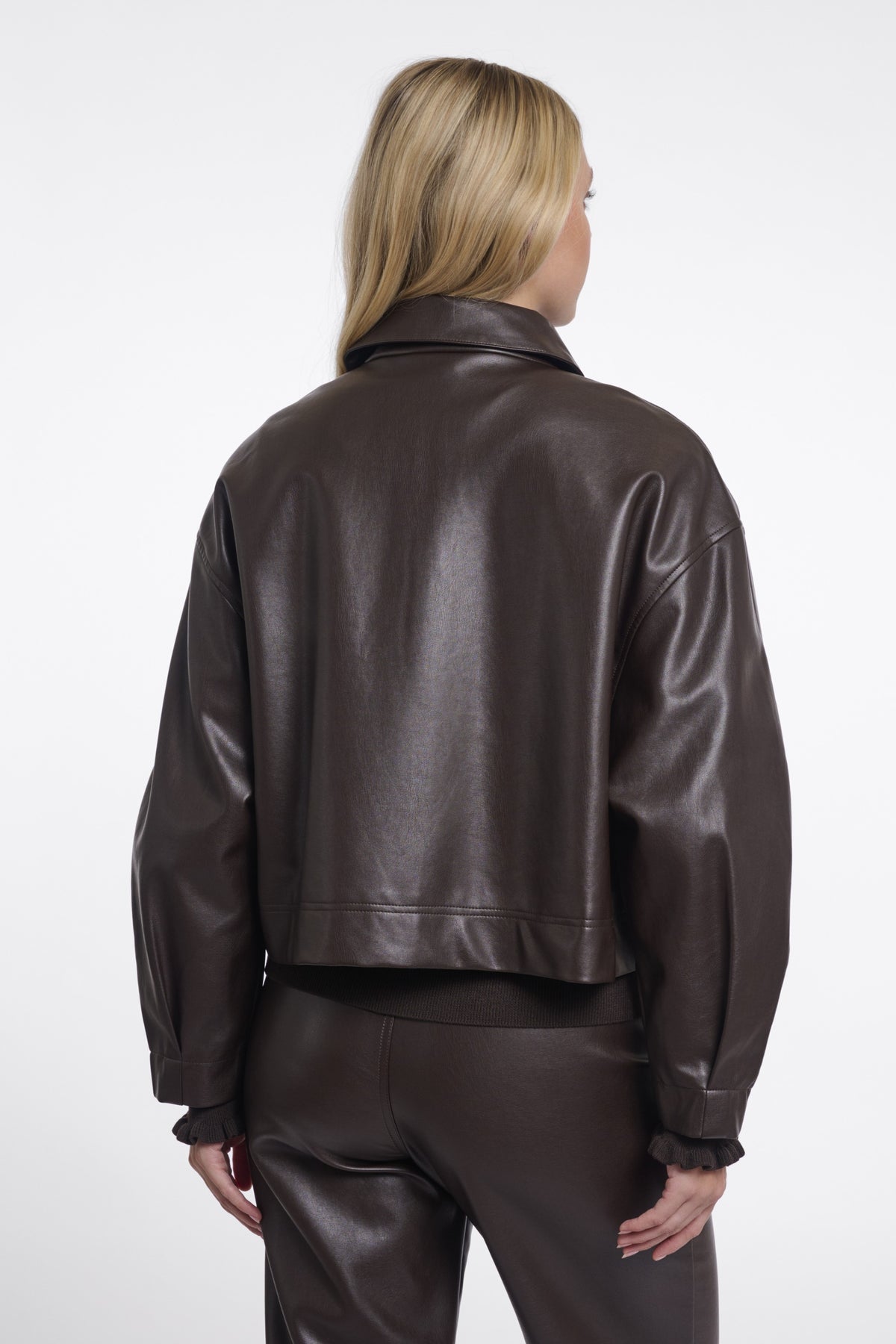 Rino & Pelle Bree Jacket in Peated back view