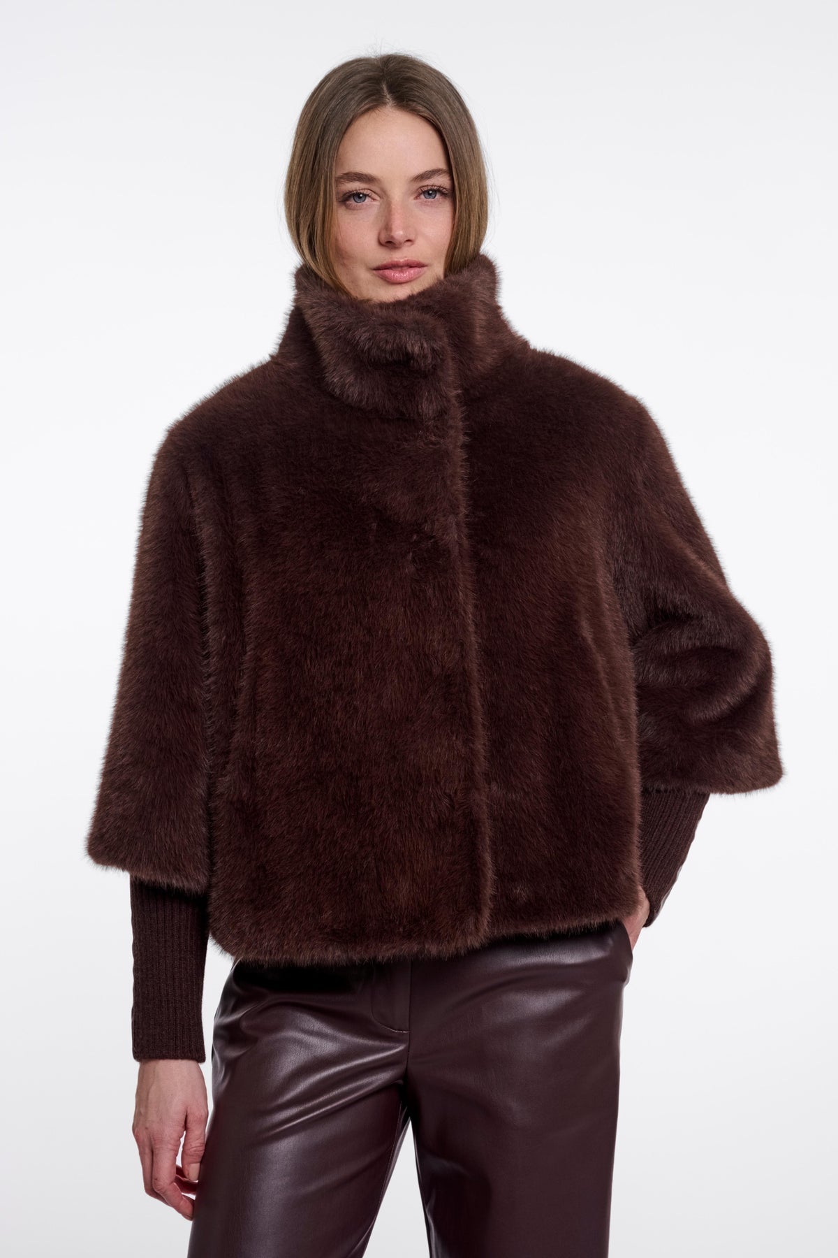 Rino & Pelle Nesrin Jacket in coffee roast 
