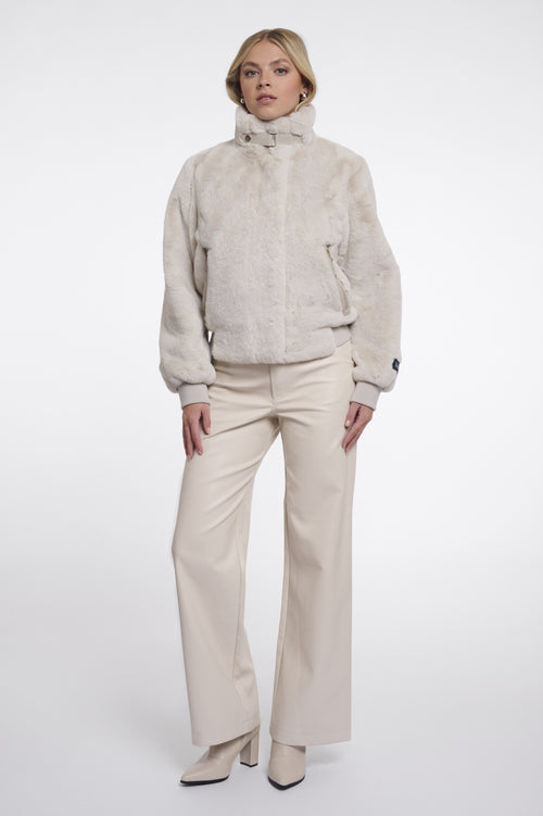 Rino & Pelle Ambra Jacket in Birch front view