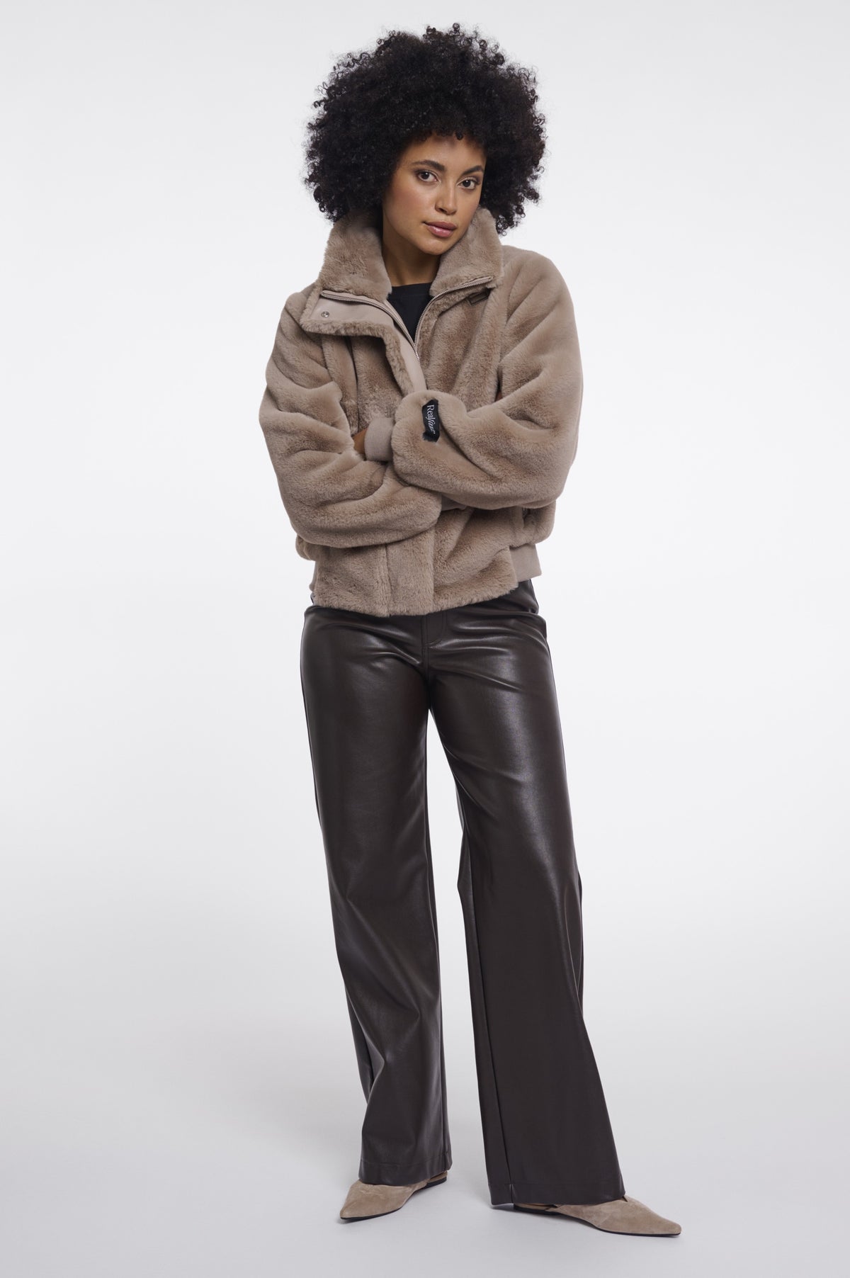 Rino & Pelle Ambra mocha latte  winter jacket