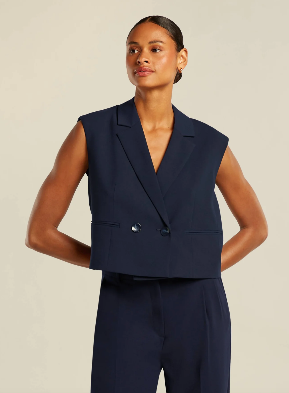 Beaumont Abis Sleeveless Blazer