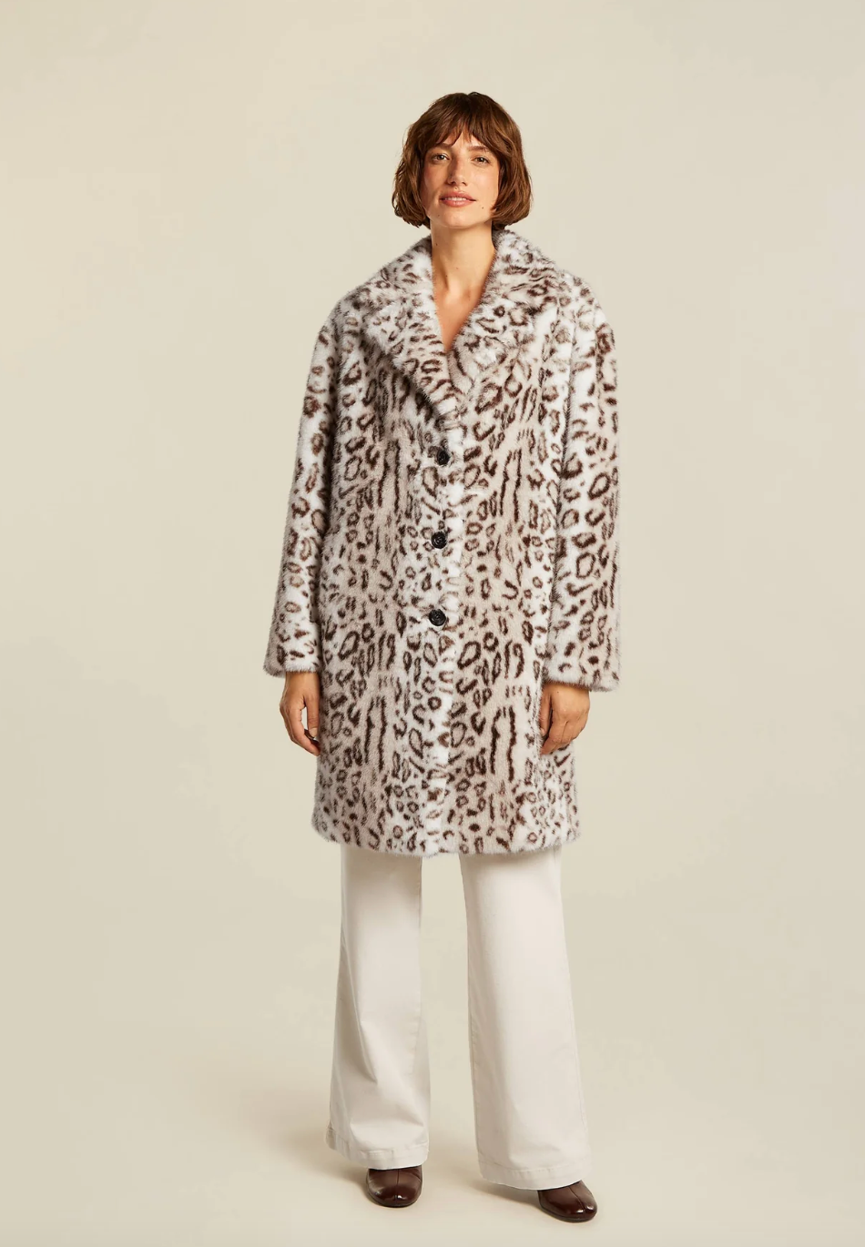 Beaumont Tabitha Leopard Coat