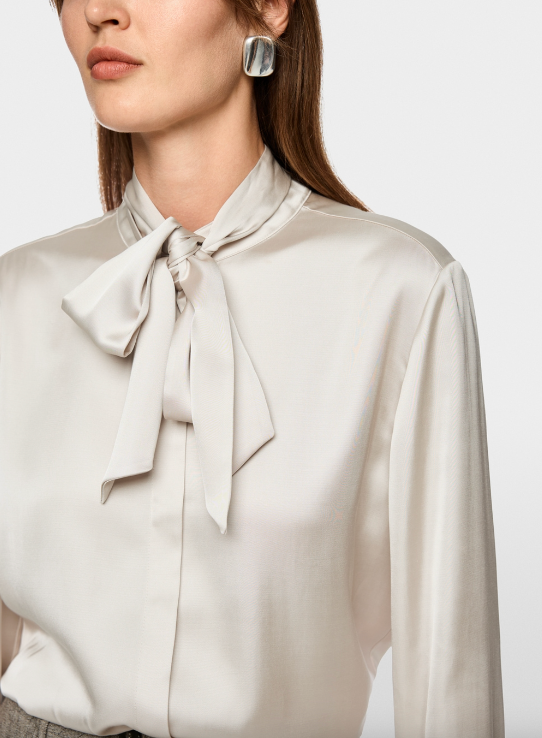 Marccain Feminine Blouse with Bow