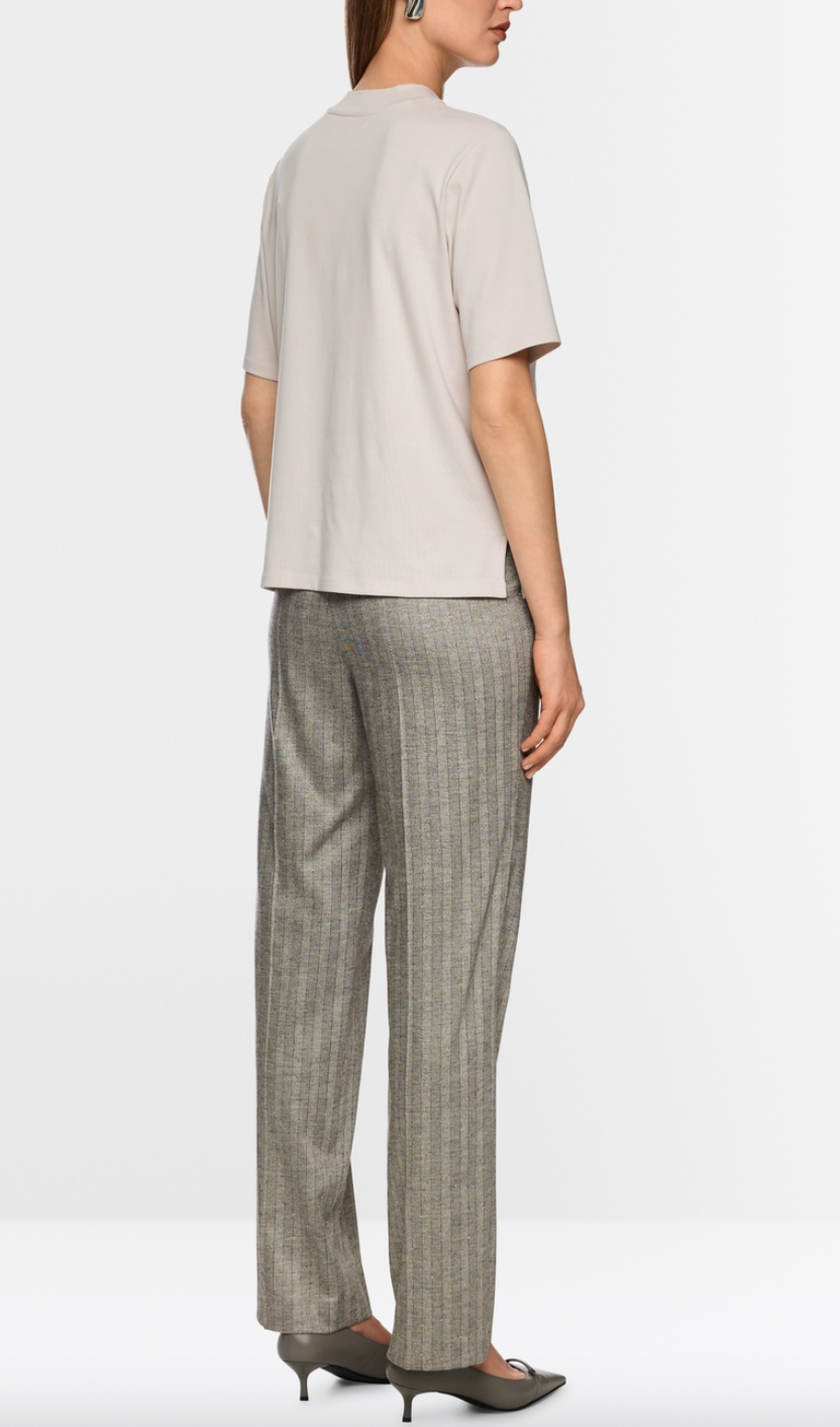 Marccain Tshirt with Silk Trim