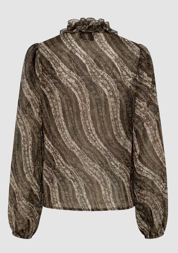 Vibse Ruffle Blouse