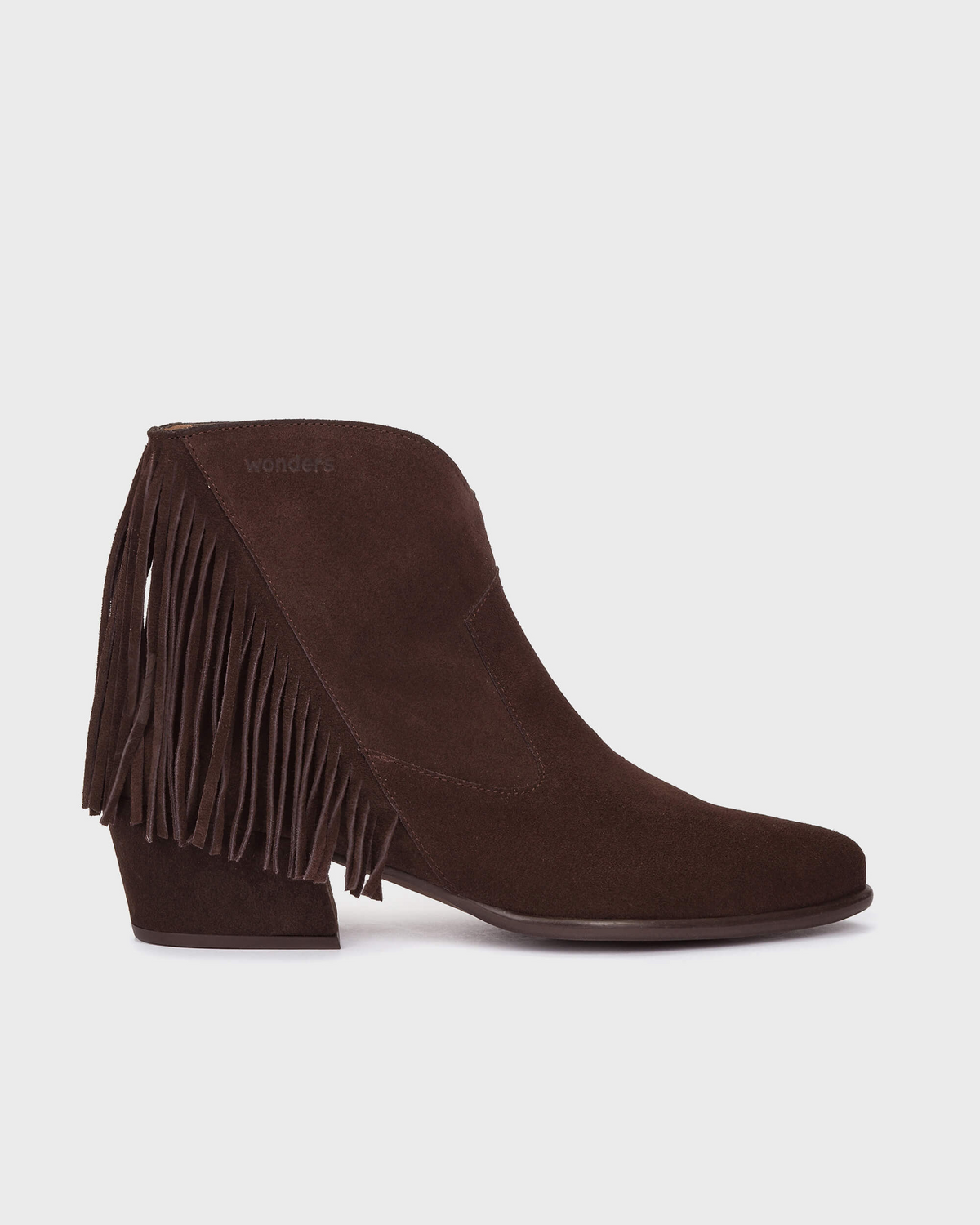 wonders FEI 05 western boots showing block heel