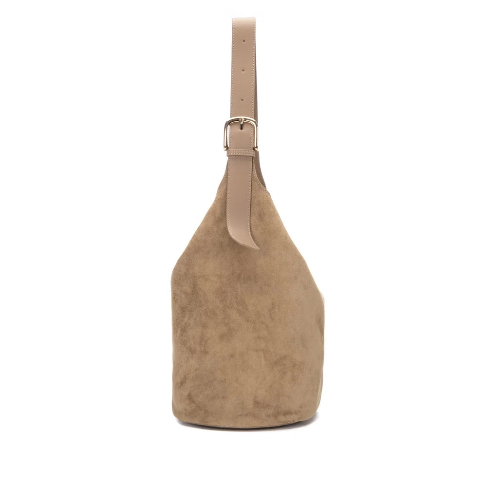 XTI women's bag 184693 in taupe side view