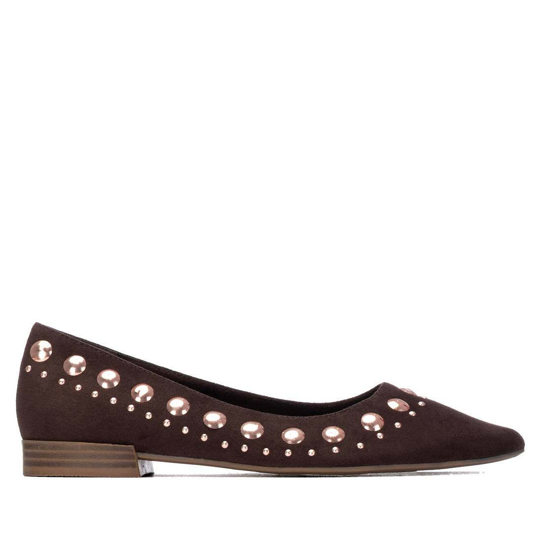 Studded Ballerina Flat