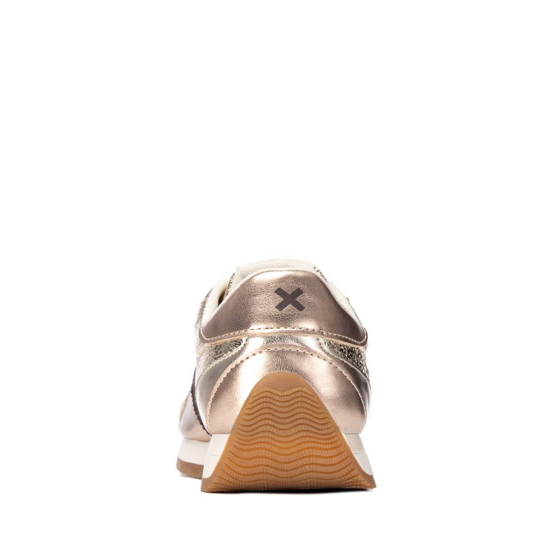 Close-up of sole and heel on XTI 14627503 in Gold