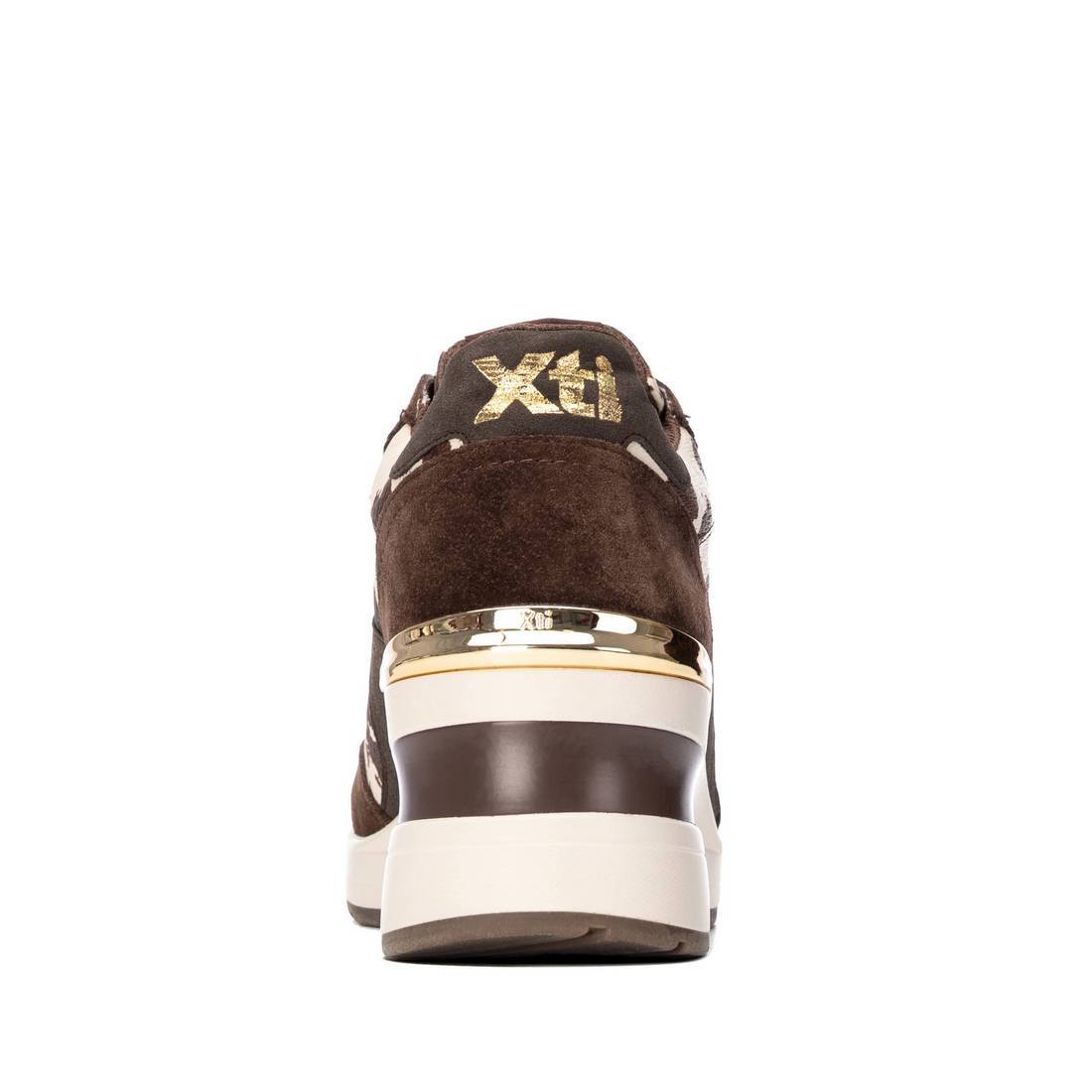 Close-up of sole and heel on XTI 14636701 in Brown