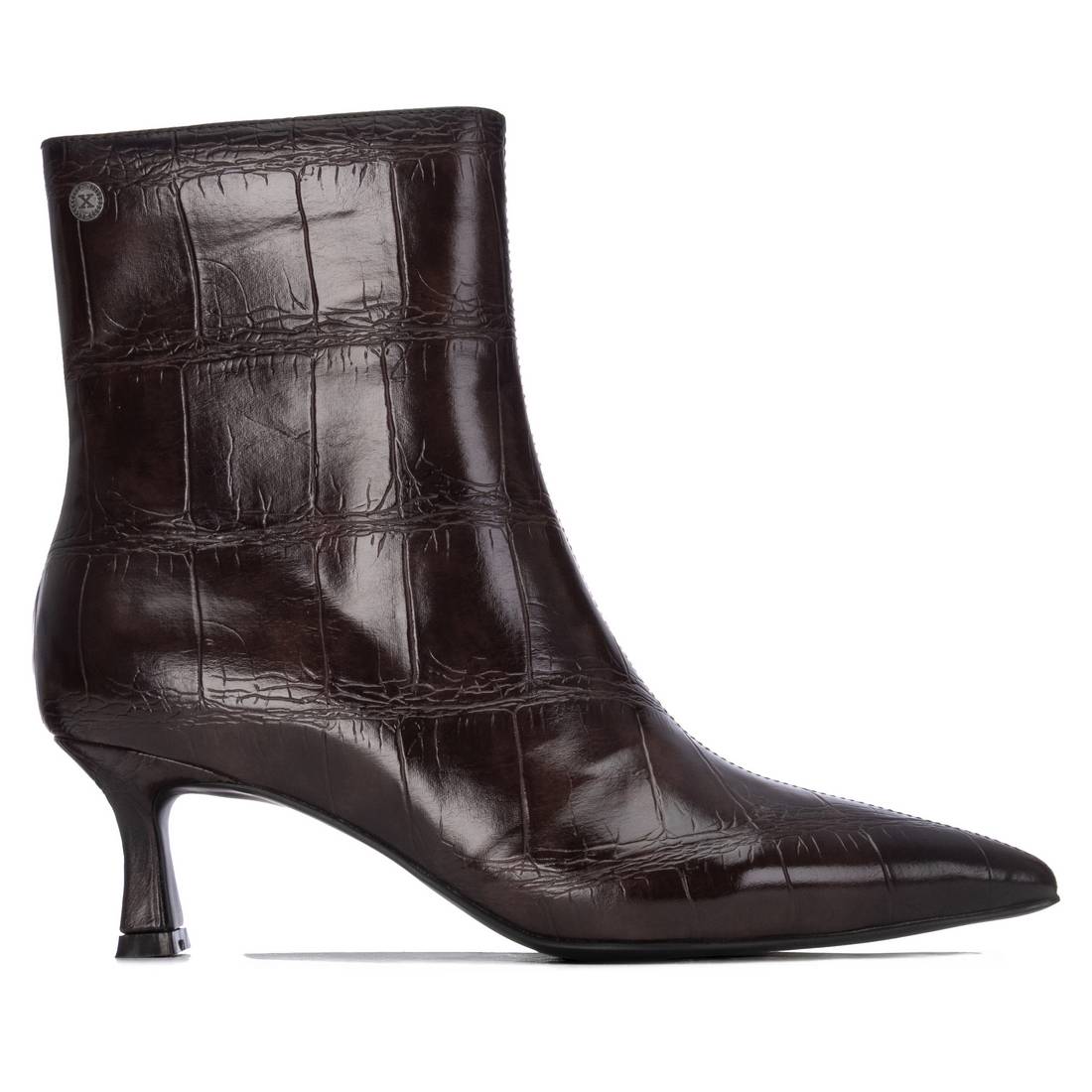 XTI 14621803 Brown ankle boot opposite side profile