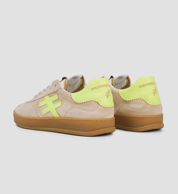 Another Trend Sand & Neon Trainers