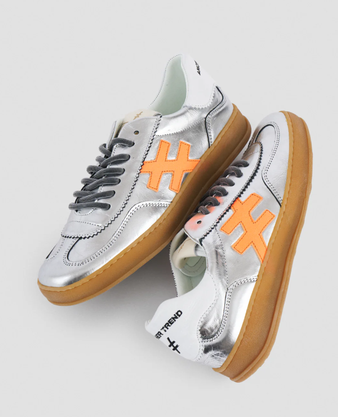 Another Trend Silver Trainers