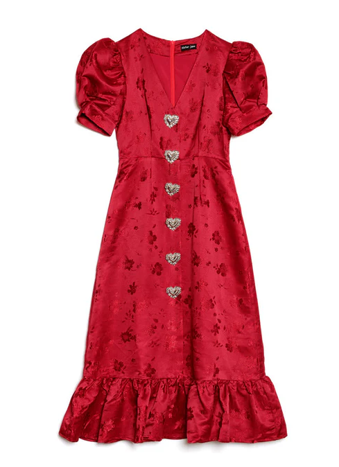 Sister Jane Carnival Hearts Midi Dress