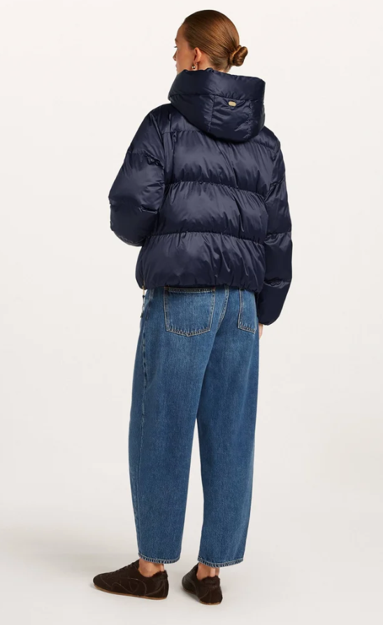 back of beaumont marian jacket navy
