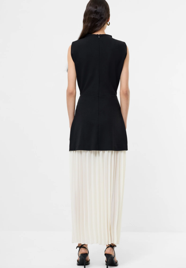 French Connection Zion Pleated Dress